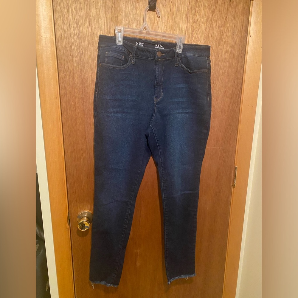 a.n.a size 14 high rise jegging, barely worn